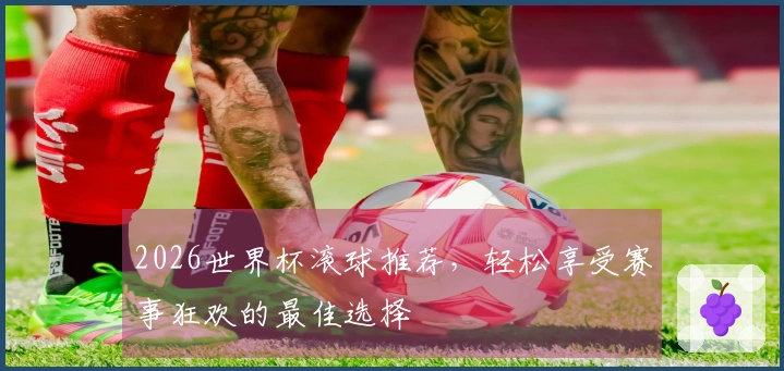 2026世界杯滚球推荐，轻松享受赛事狂欢的最佳选择
